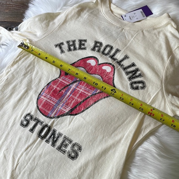 Rolling Stones vintage look long sleeve EUC Size XS - Picture 5 of 7